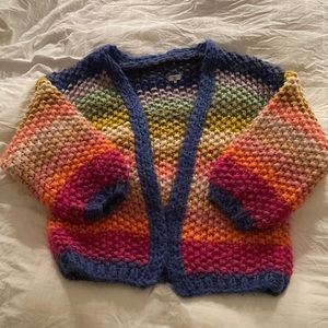 FRNCH Rainbow Cardigan
